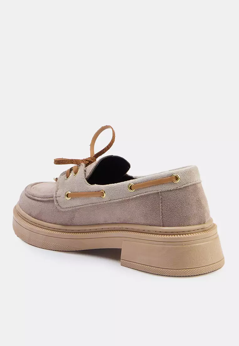 Lace Up Loafers