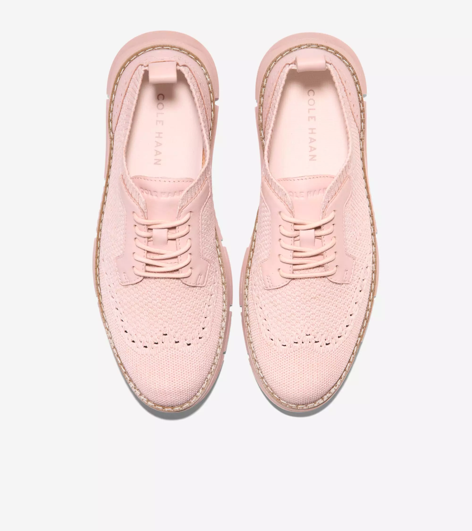 Cole Haan Women Zerogrand Revel Stitchlite Oxfords - Sepatu Wanita (Pink)