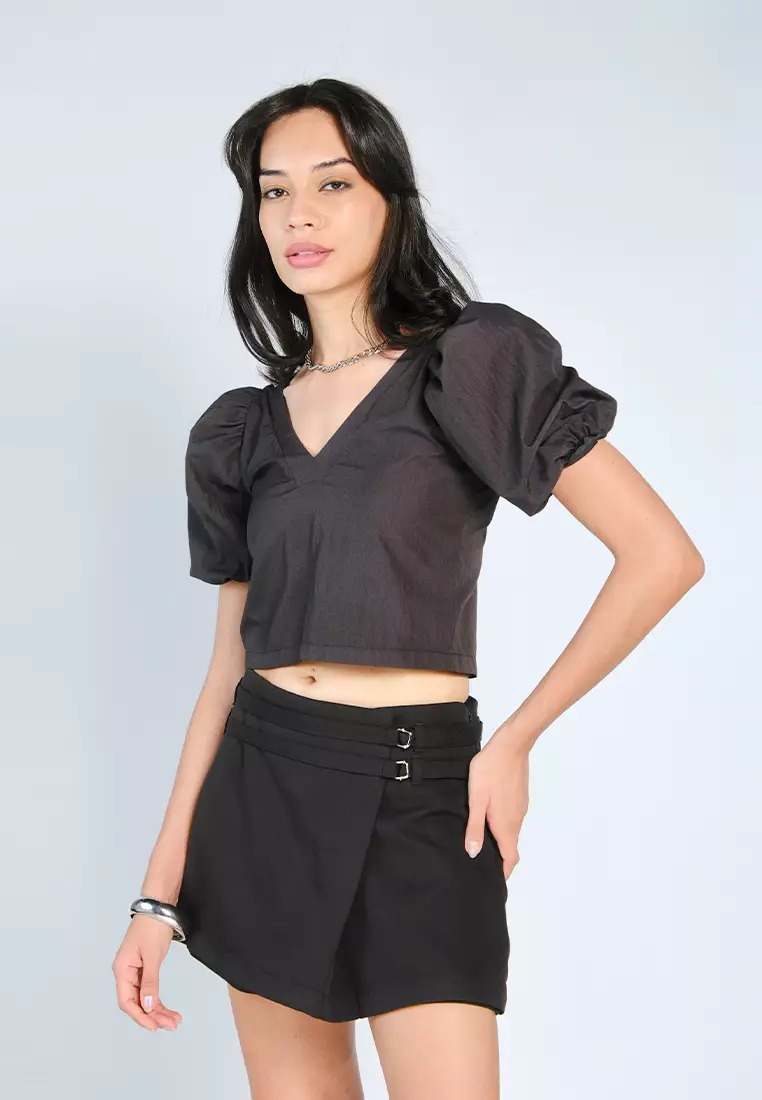 Nobleza Foulden Short Sleeve Top