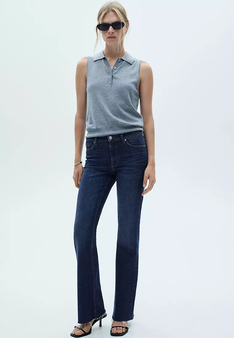 Fiona Flare Mid-Rise Jeans
