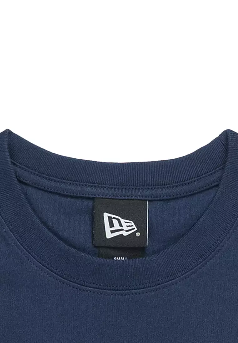 NE Los Angeles Dodgers MLB Floral Oceanside Blue Short Sleeve T-Shirt