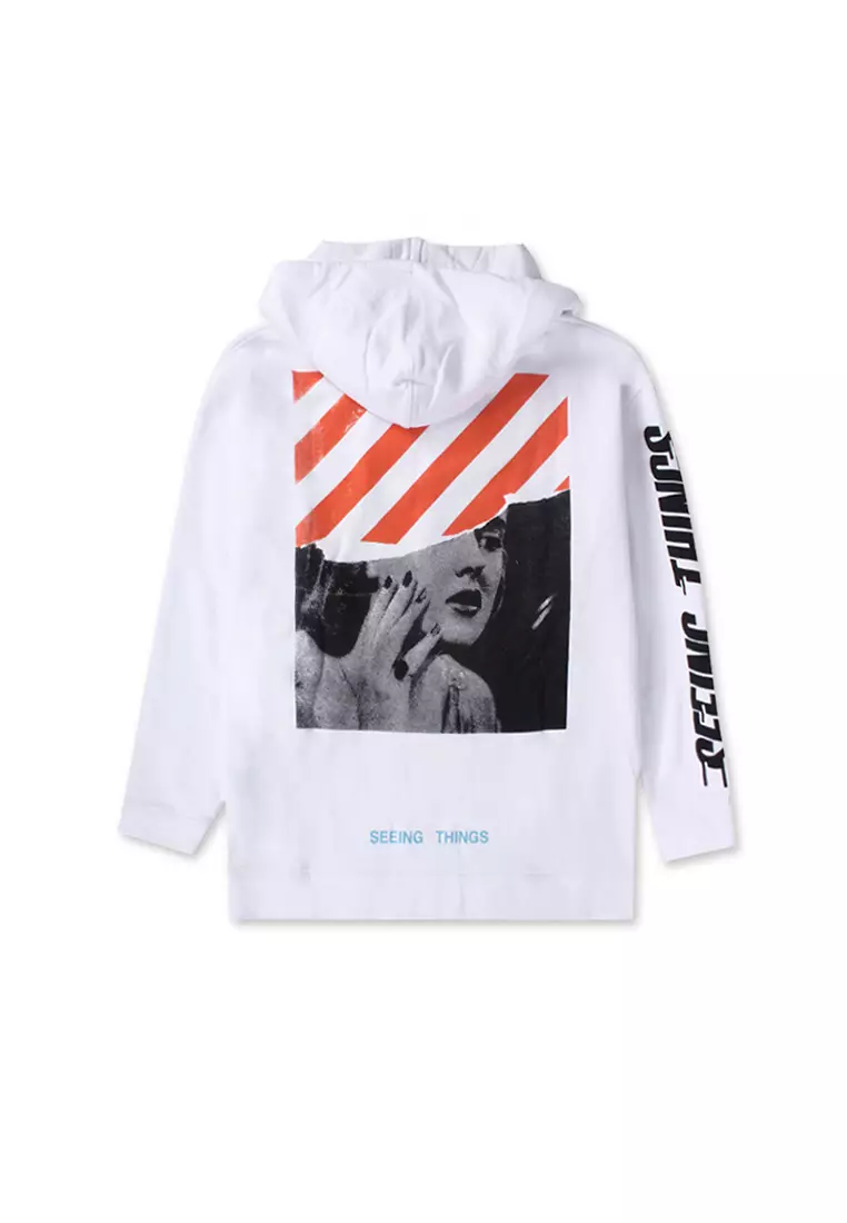 Off white hoodie mens cheap sale