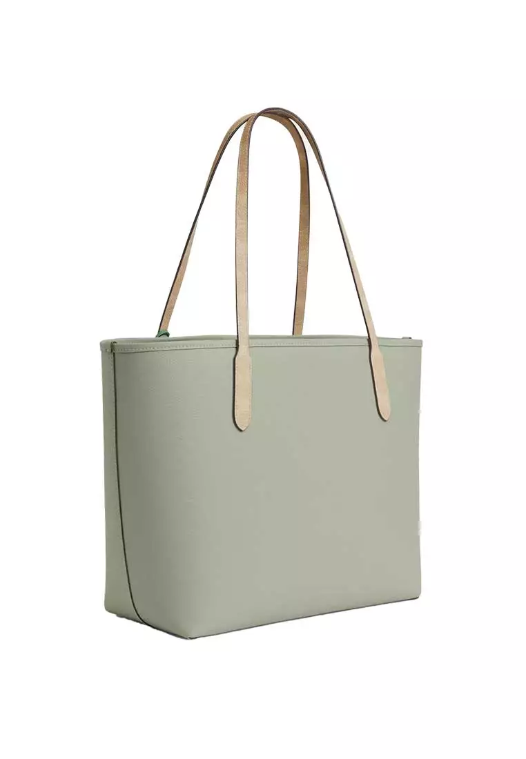 トートバッグ COACH City Tote Bag With Seahorse Charm CBH79 Buy Coach City Tote Bag With Seahorse Charm Light Pistachio
