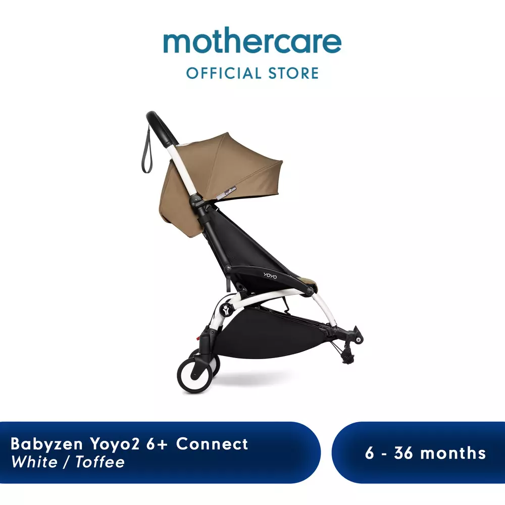 Jual Mothercare Stokke Complete Connect Stroller YOYO 6 White