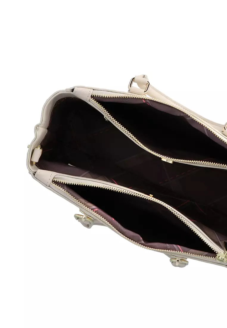 CR Isla Top Handle Bag - Beige