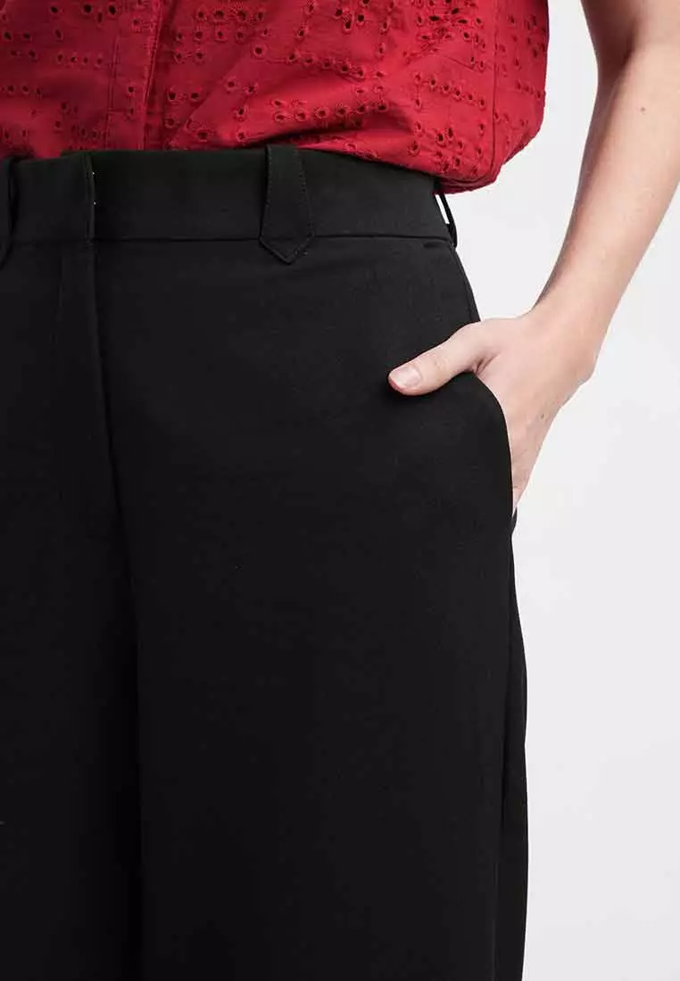 Cassia High-Waist Wide Leg Trousers