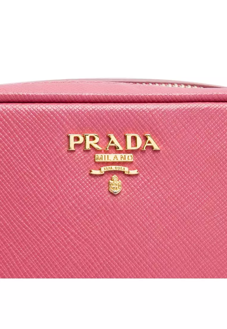 Pre-Loved Prada Mini Saffiano Lux Camera Bag