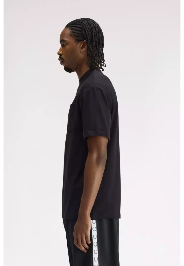 Fred Perry M2408 Pocket Detail T-Shirt (Black)
