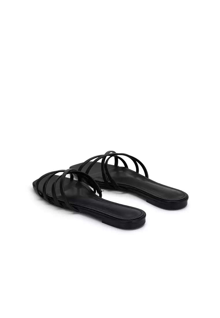 STRAPPY FLAT SLIDE 轻步感平底凉拖