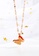 YOUNIQ YOUNIQ SOVIL Butterfly 18K Rosegold Titanium Steel Necklace & Earrings Set 7E4BAAC994BBD5GS_4