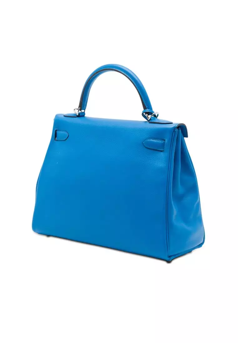 Pre-Loved Hermès Clemence Kelly Ii Retourne 32