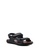 Louis Cuppers black Velcro Sandals BC81FSH622CBC0GS_2