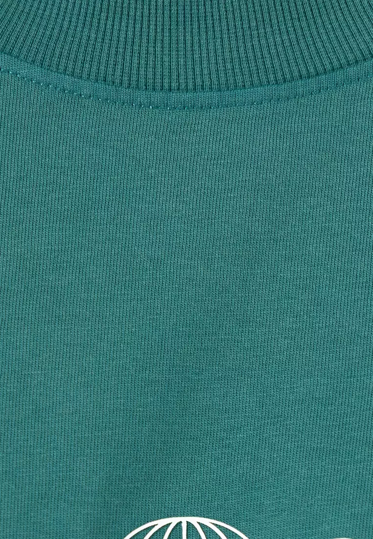 Box Fit Text T-Shirt