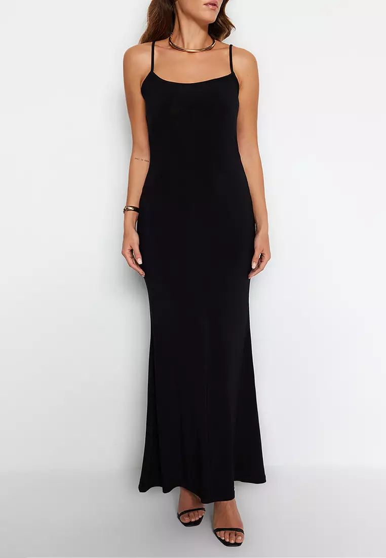 Fitted Maxi Dress