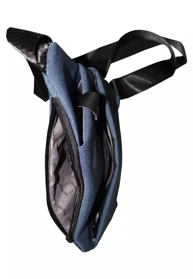 Polo Design Backpack 9052-06 Blue + Sling bag 819-06 Blue