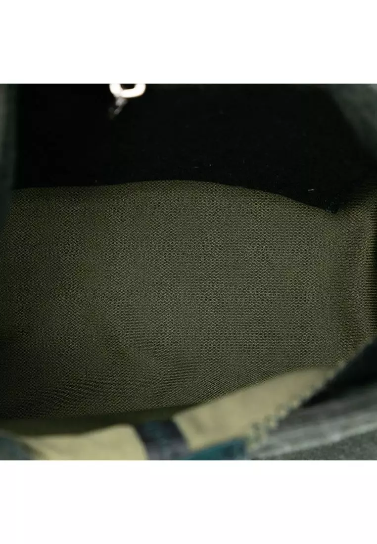 Pre-Loved Fendi Cotton Shoulder Bag