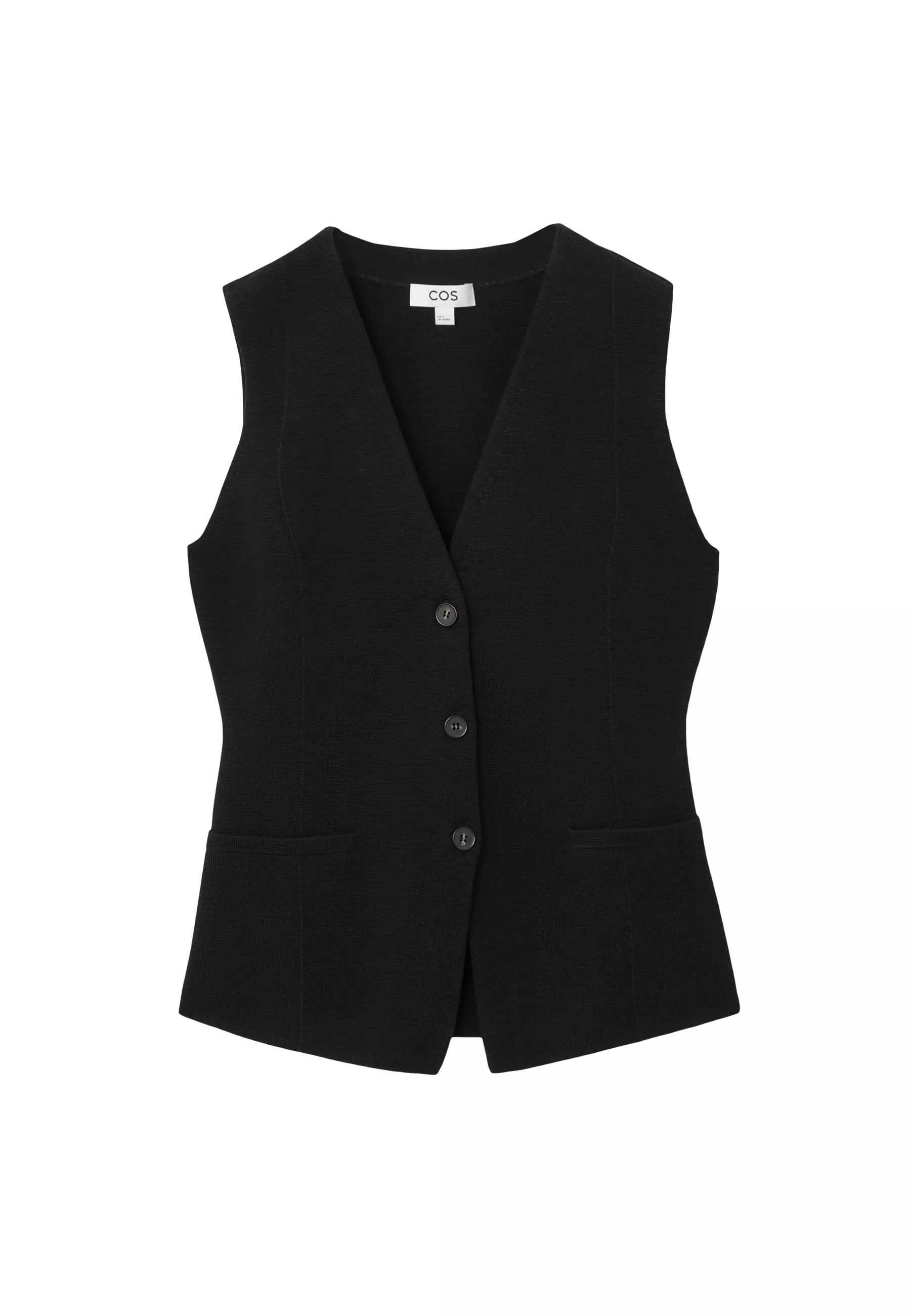 Buy COS Longline Knitted Wool Waistcoat 2024 Online | ZALORA