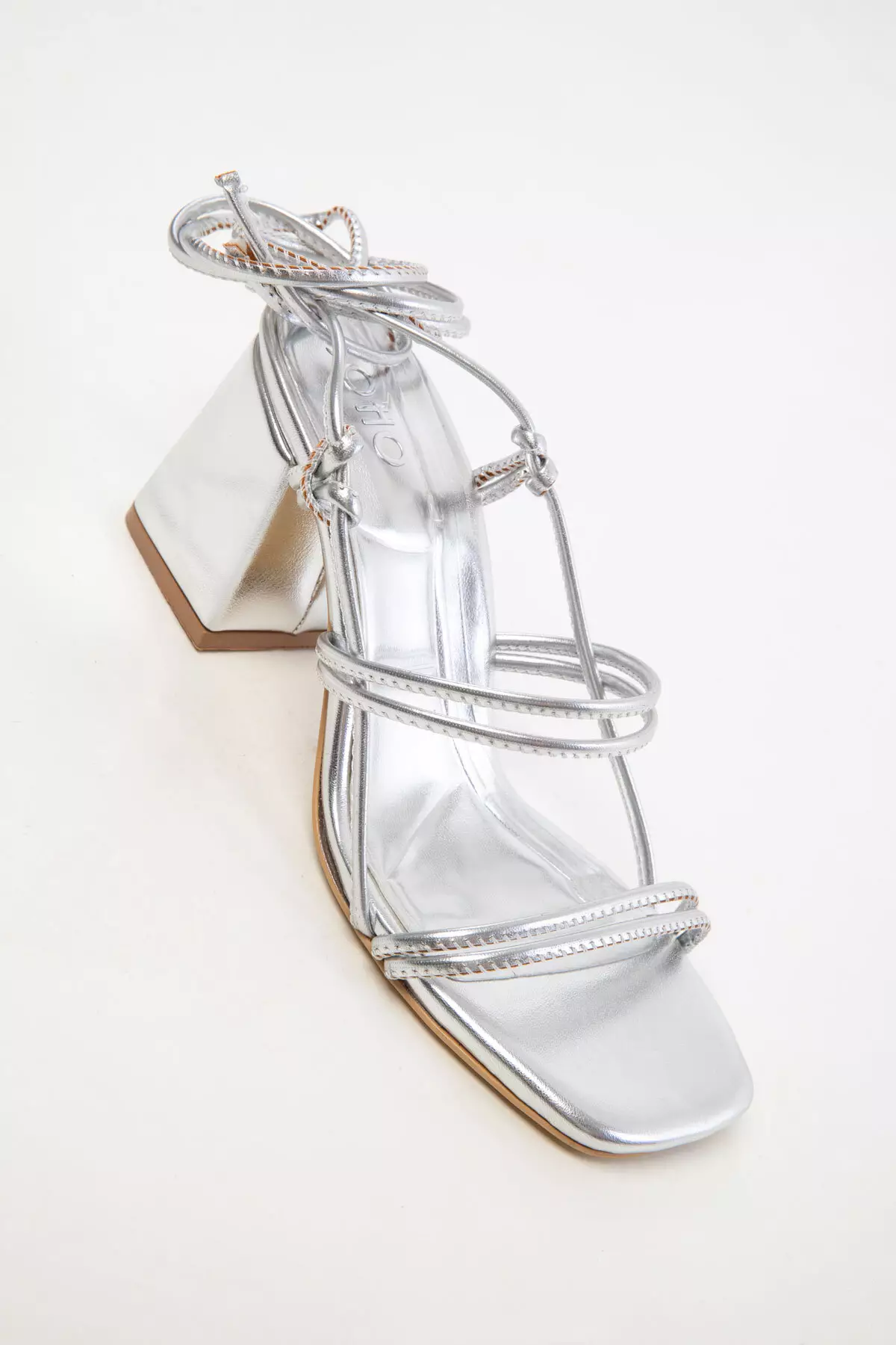 Silver Women's Classic Heeled Shoes 20281