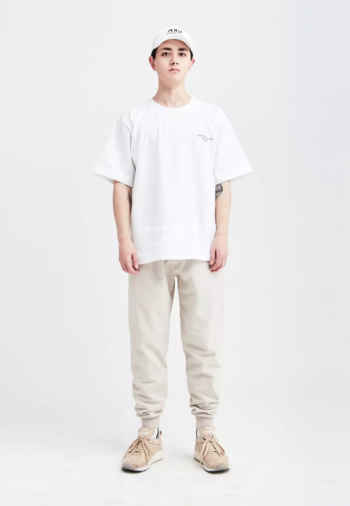 Basic Short Sleeve Tshirt 2 - White