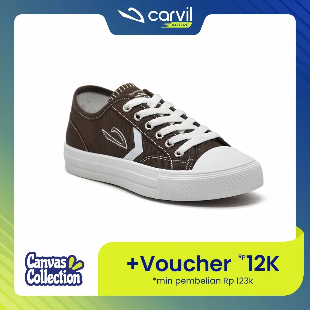 Carvil Sepatu Pria Yatha Low-CM Dark Brown