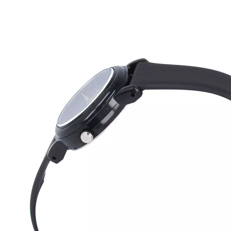 Jam Tangan Unisex Analog Casio Standard LQ-139AMV-1ELDF LQ139 LQ-139AMV Black Dial Black Resin Band