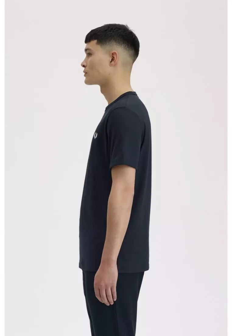 M3519 - Ringer T-Shirt - (Navy)