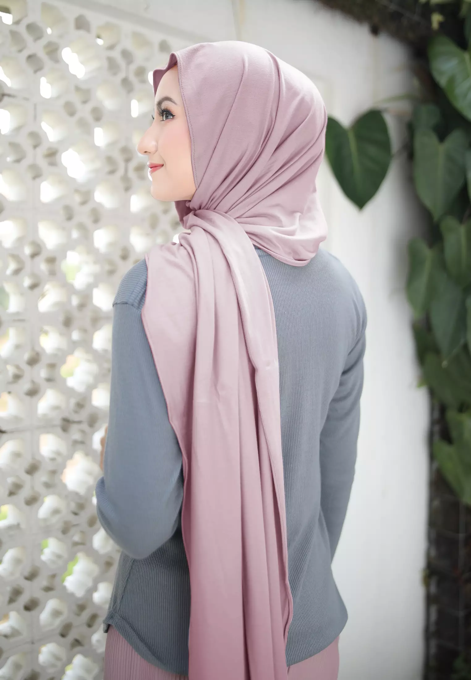 Cotton Bee - Nayma Turkey Shawl | Pashmina Rayon Premium - Orchid Tint