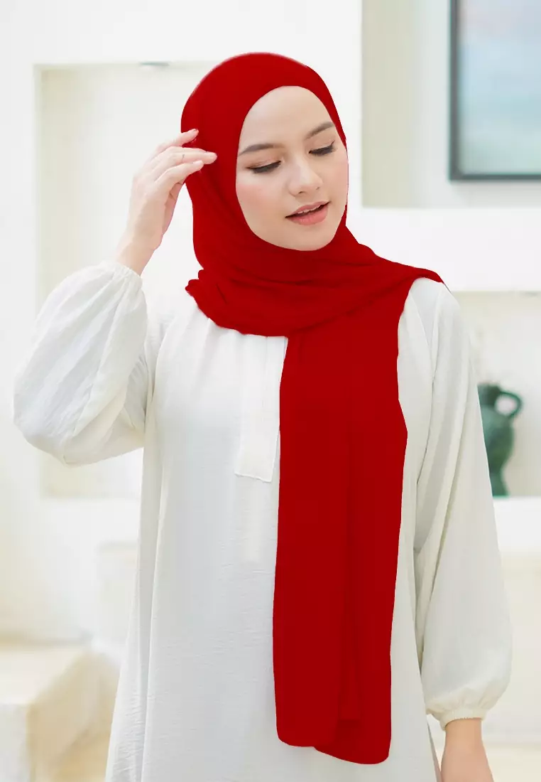 HIJAB INSTAN LATIFA - RED