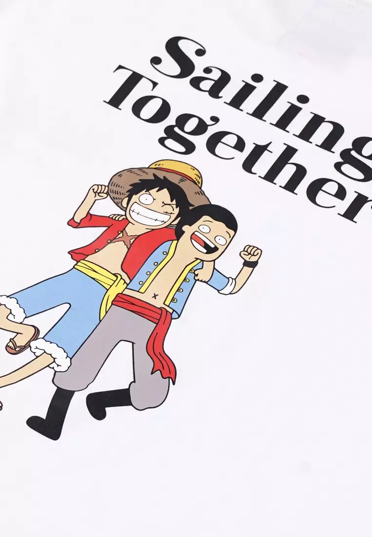 3Second x One Piece x Tahilalats Men's T-Shirt Short Sleeve Regular Fit Tony Chopper 530924