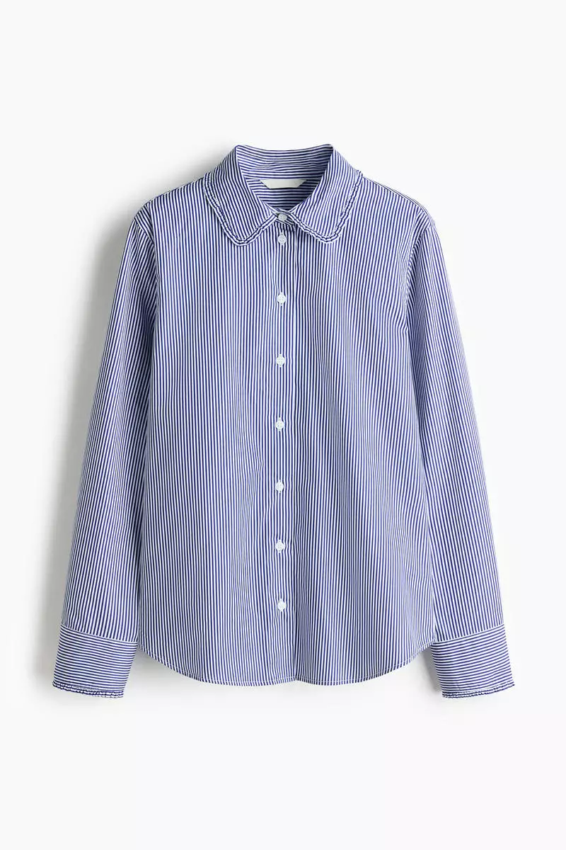 Cotton poplin shirt