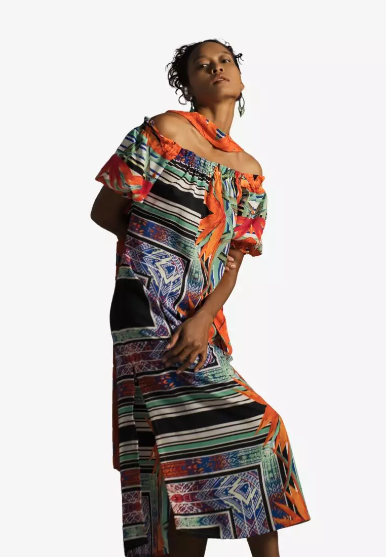 Summer Get Away Silk Dress