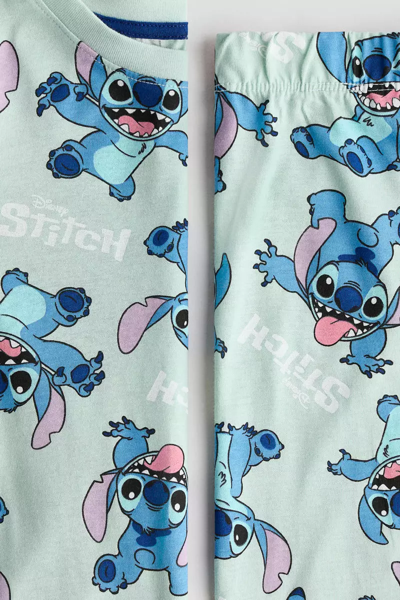 Printed cotton pyjamas