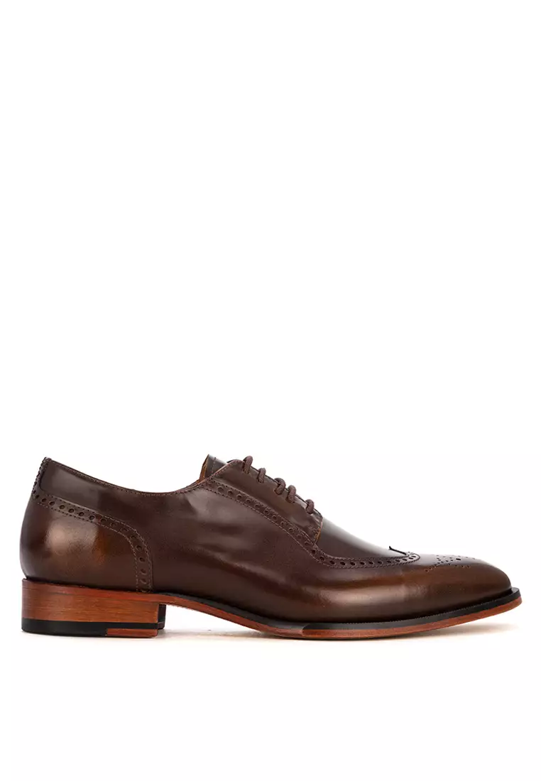 Balmoral Brown Brush-off Oxford Shoes