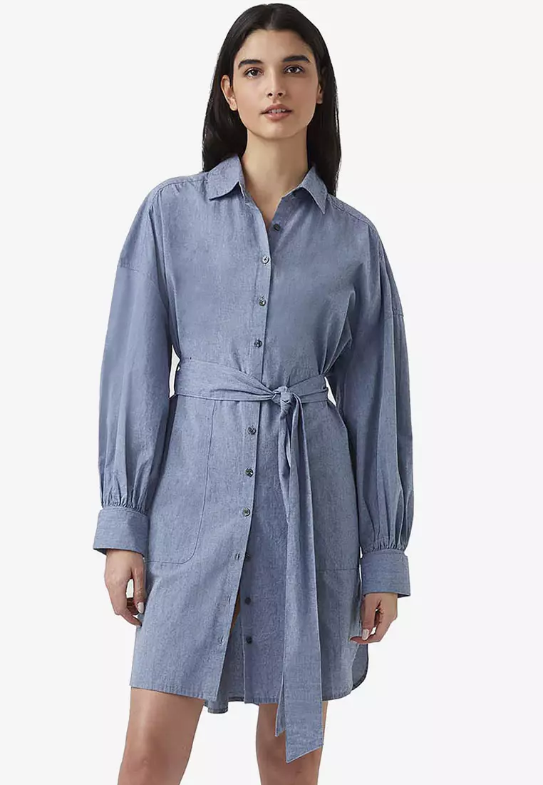 French connection clearance denim shirt dress