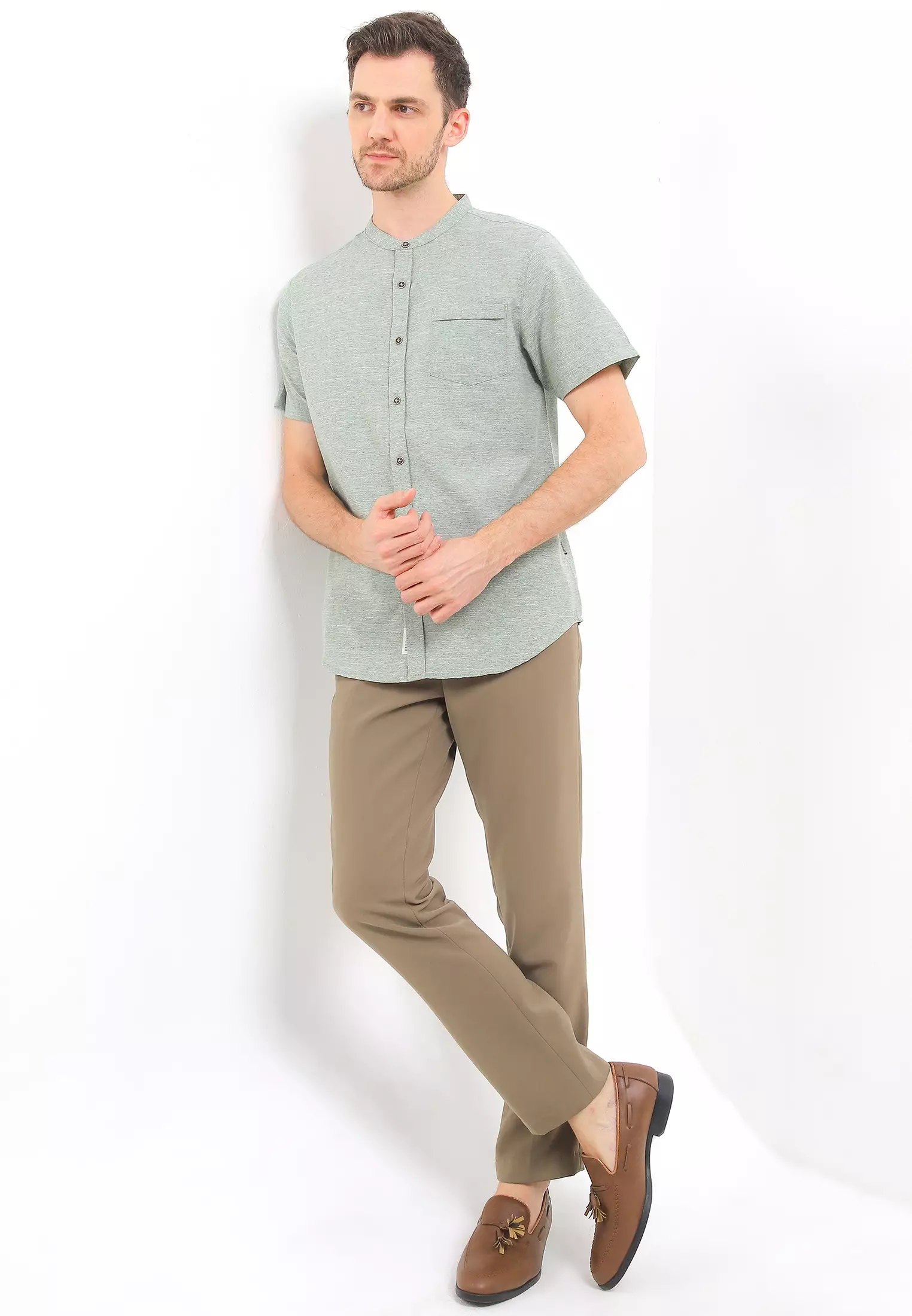 Cressida Koko Shirt Short Sleeve A212G - Green