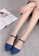 Twenty Eight Shoes blue Pointed Ankle Strap Jelly Flats VR5139 CD971SHCF5B474GS_7
