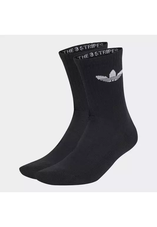 trefoil cushion crew socks 3 pairs