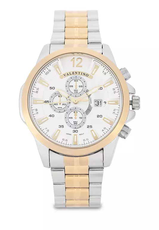 Analog Watch 20122543-Tt-White Dial