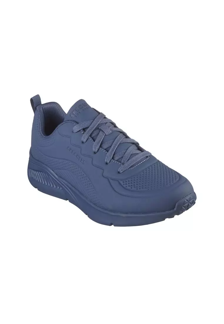Discount on Skechers  shoes - SKU: Skechers Mens Uno Lite Deboss Durabuck Lace Up Fashion - Sneaker