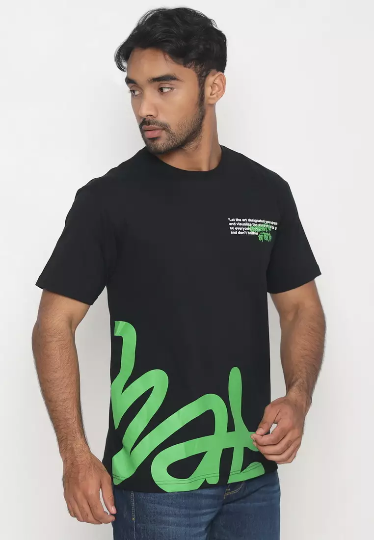 NX T-Shirt Cotton Combed Tebal Pria 207370401