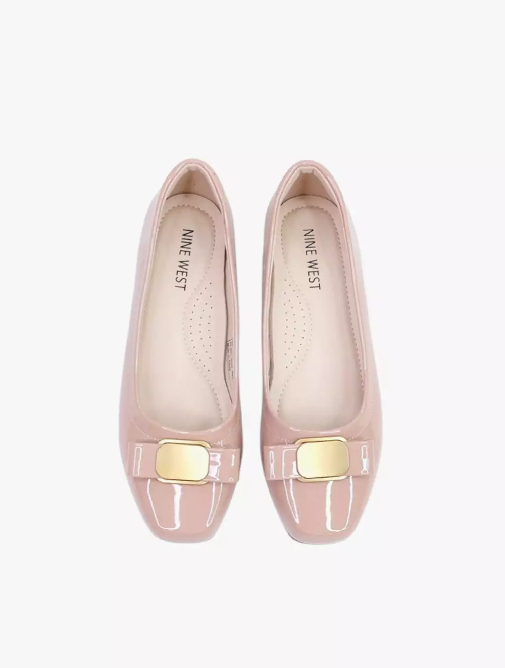Payless Nine West Womens Kalula Flats - Dark Nude_15