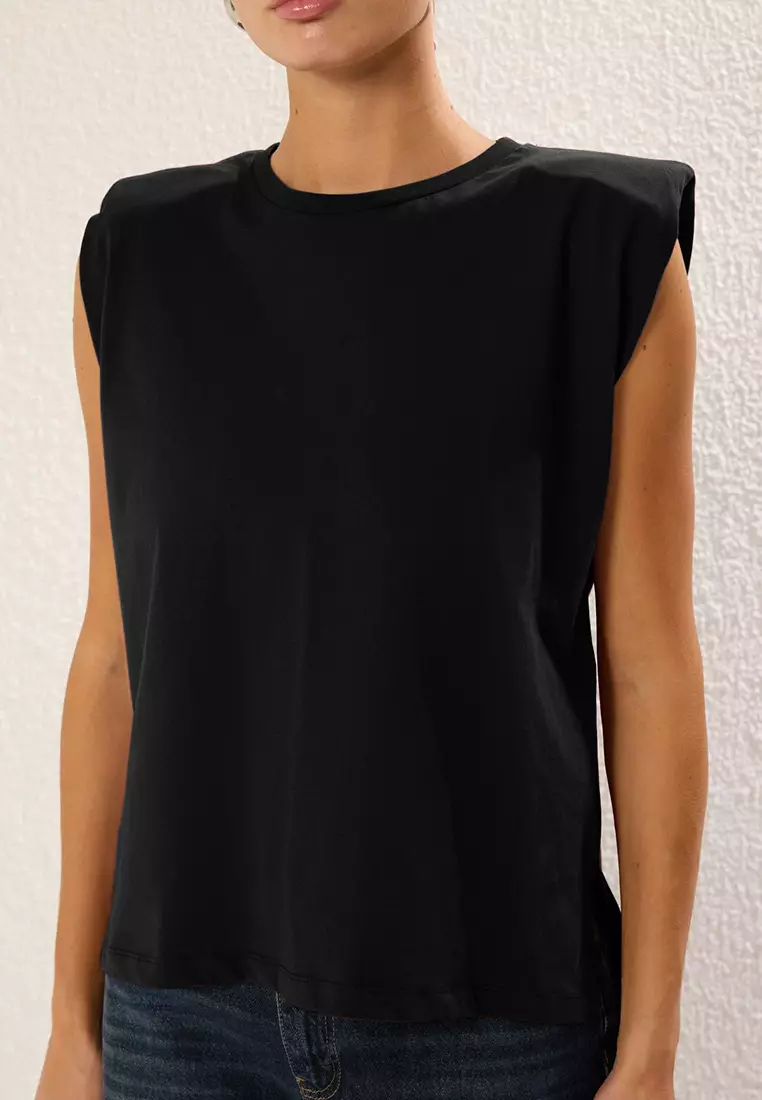 Relaxed Padded T-Shirt