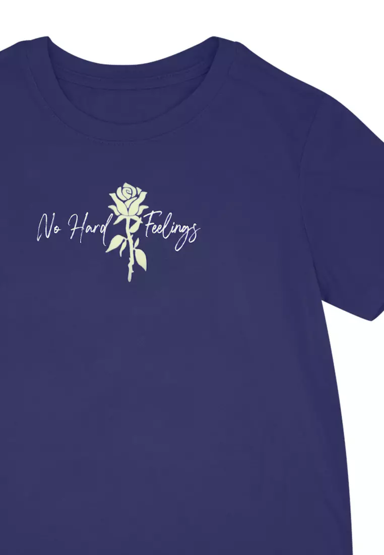 Ladie's Graphic T-shirt "No Hard Feelings"