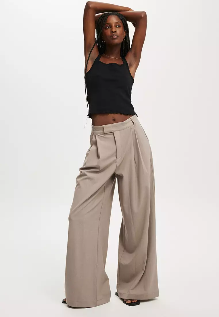Izzy Pleated Suiting Pants