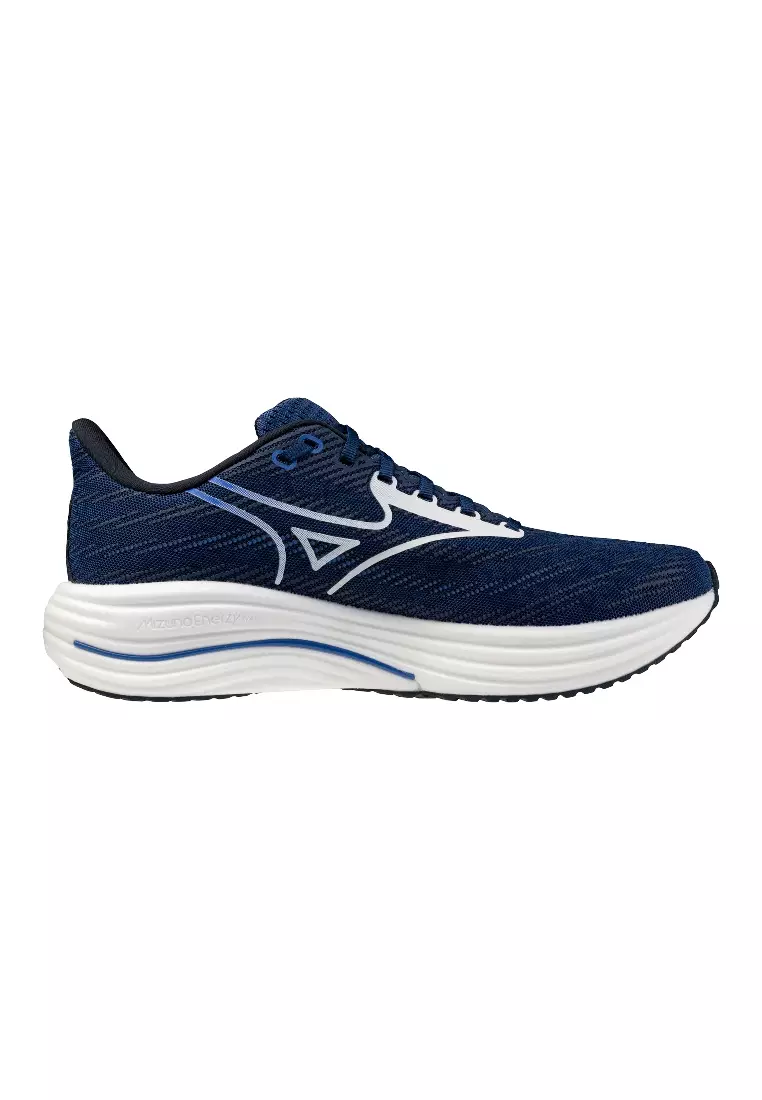 Wave Rider 29 Men's Running Shoe Estate Blue/White/Lightning Yellow
