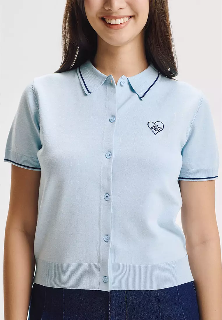 Semi-Cropped Relaxed Polo