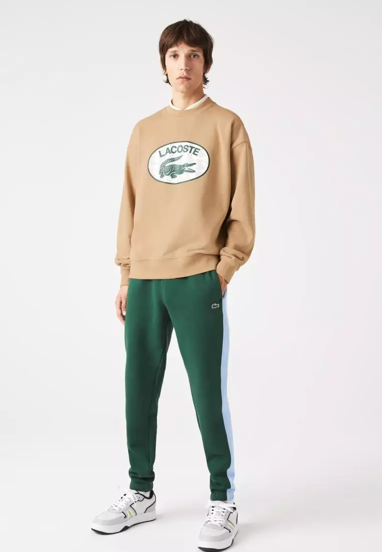 Buy Lacoste Men's Loose Fit Branded Monogram Print Sweatshirt 2024 Online