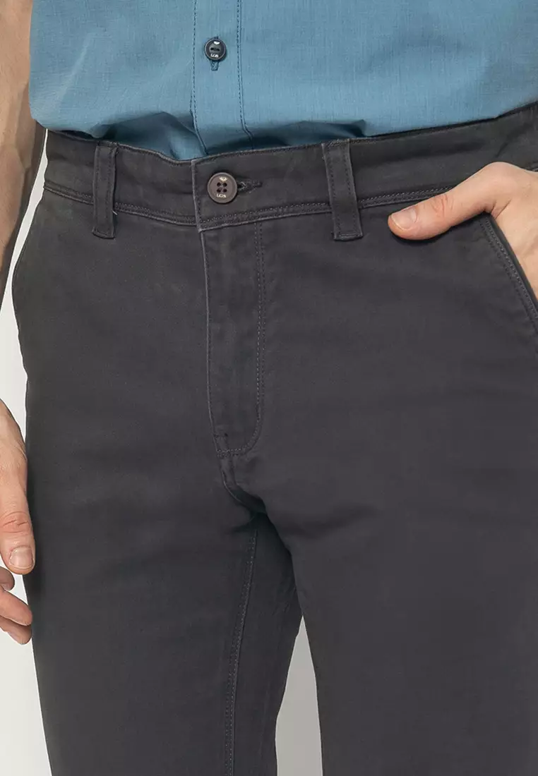 LGS - Celana Panjang Chinos Pria - Motif Polos - Reguler Fit - CCT.571.058