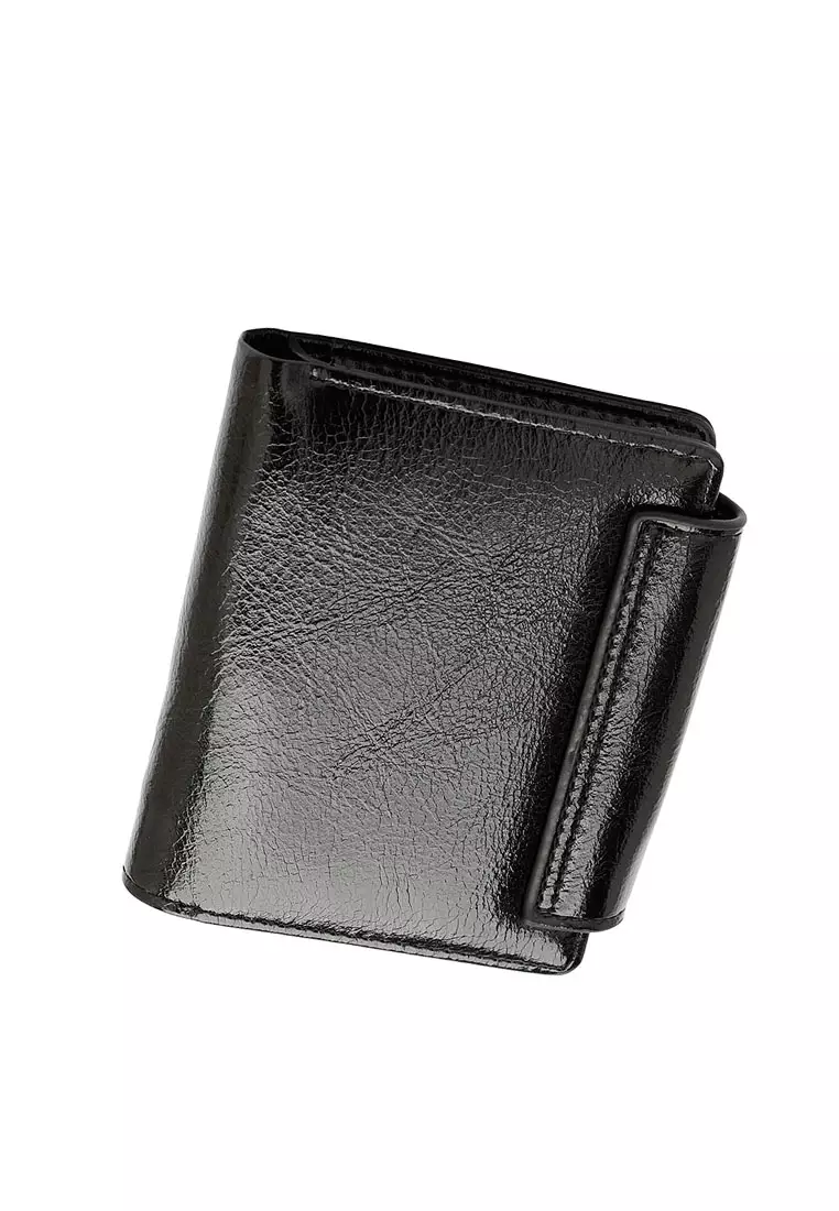 Women's Short Wallet / Purse - Black