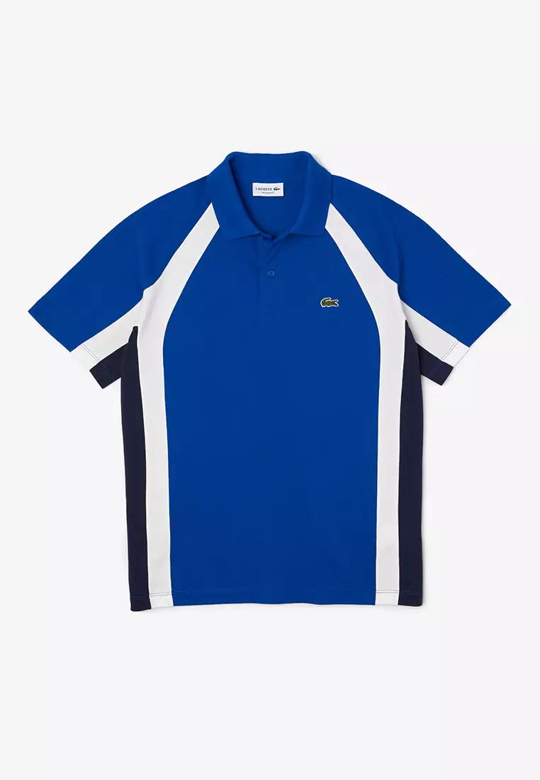 Buy Lacoste Men’s Cotton Mini-piqué Colourblock Polo Shirt 2024 Online ...
